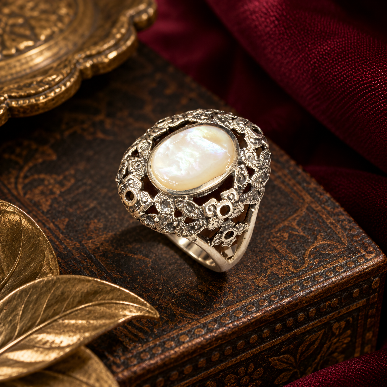 Pearl Heritage Statement Rings